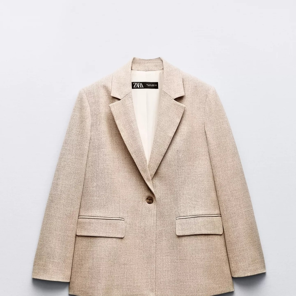 Zara Women's Beige Blazer NWT